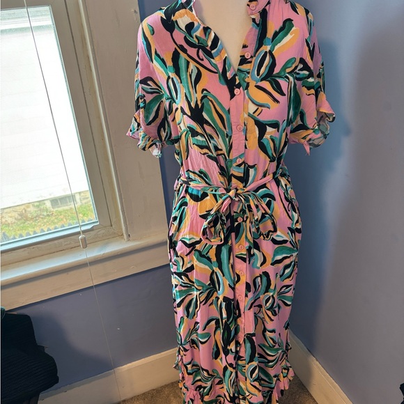 Anthropologie Corey Lynn Calter Pastel Patterned Fabric - Picture 8 of 8